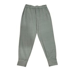 REI Co‑operative Tapered Utility Jogger Pants Gray M Zip Pocket Elastic‎ Waist